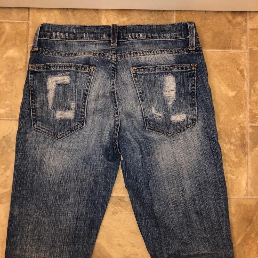 Current/Elliott Ripped Jeans - Picture 4 of 5